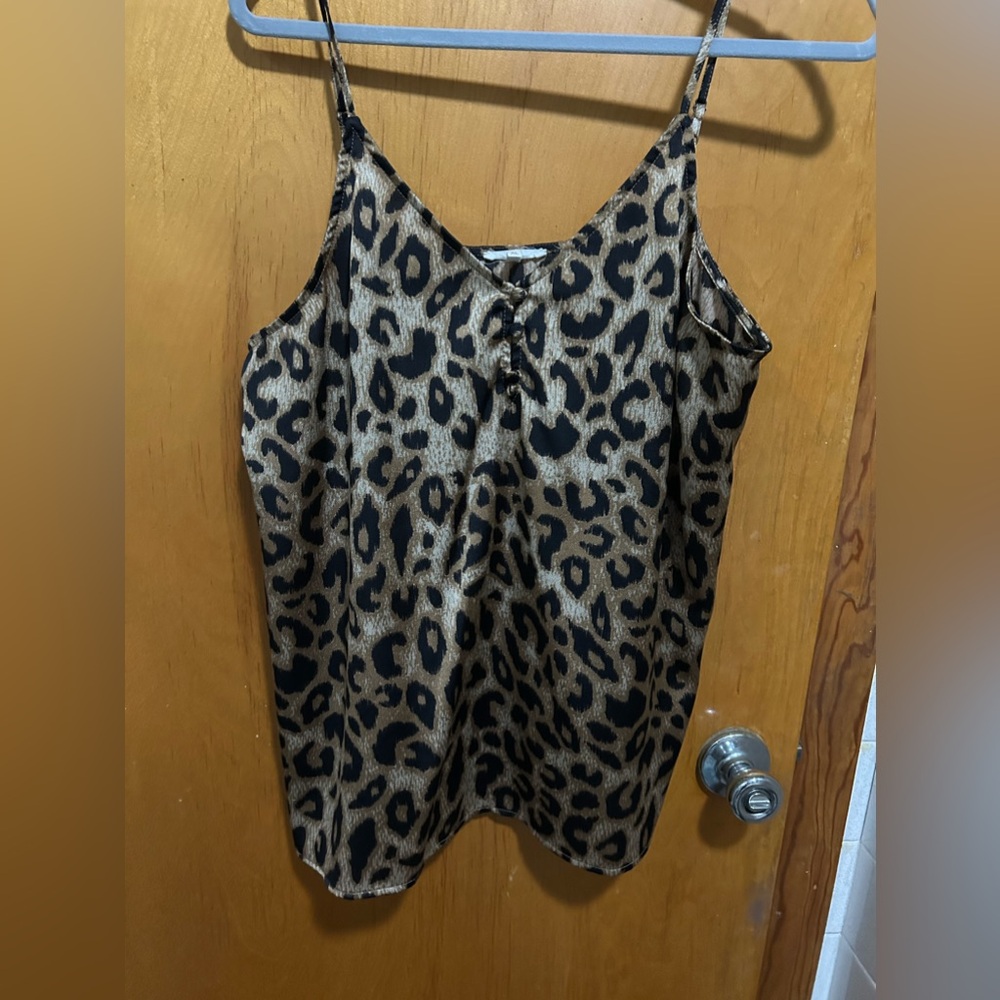 Torrid cheetah flowy tank top